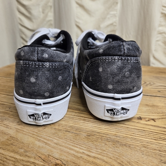 Vans Women's Doheny Platform Polka Dot Size 9 Black - Picture 4 of 10